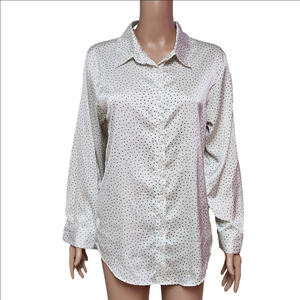 Jon & Anna long sleeve button-down shirt (Code-P122)